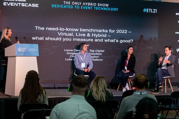 The need to know benchmarks for 2022 – Virtual, Live & Hybrid Events