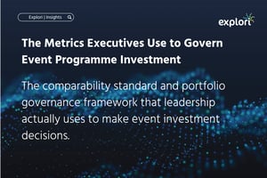 The Metrics Executives Use to Govern Event Programme Investment